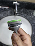 舒適（Schick）【黑武士銀河限定】水次元5痘敏肌智能調壓剃須刀【1刀架6刀頭】高端防刮傷男士  曬單實(shí)拍圖