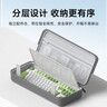 海備思鍵盤(pán)收納包機械鍵盤(pán)鼠標一體收納包客制化外設收納盒適用68/87鍵抗震緩震保護袋硬殼包 曬單實(shí)拍圖