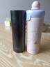 名創(chuàng  )優(yōu)品（MINISO）保溫杯大容量男款316L不銹鋼女士高顏值便攜高檔泡茶水杯子霧巖黑 曬單實(shí)拍圖