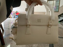 南風(fēng)Chio2nd芳菲時(shí)序手提包包女款超火上班小拎包通勤單肩斜挎包 米白色 今日拍下送小狗掛件一個(gè) 曬單實(shí)拍圖