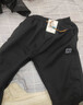 褲子男休閑褲春秋季耐磨工作褲新款運動(dòng)潮流束腳寬松工裝褲男 黑色【單條裝】 常規 3XL 建議145-160斤 曬單實(shí)拍圖
