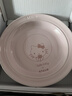 琺寶（staub）X Hello Kitty治愈花園系列陶瓷餐具餐盤(pán)家用圓盤(pán)子飯碗碟喬遷禮 花朵深淺盤(pán)22cm慕斯玫瑰 2件套 曬單實(shí)拍圖