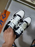 361°運動(dòng)男鞋春夏季學(xué)生復古厚底增高小白休閑板鞋子男672426615-4 曬單實(shí)拍圖