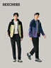 斯凱奇（Skechers）男士加絨閃穿褲2.0梭織防潑長(cháng)褲直筒褲P425M247 曬單實(shí)拍圖
