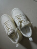 紅蜻蜓板鞋女低幫透氣小白鞋女士輕便輕便耐磨休閑鞋EXB350261米粽36 曬單實(shí)拍圖