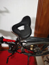 西騎者（WestBiking）自行車(chē)坐墊山地車(chē)加厚加寬鞍座柔軟防水透氣車(chē)座通用座子單車(chē)座墊 黑色L款-20.5*29cm 曬單實(shí)拍圖
