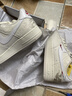 耐克NIKE男空軍一號AF1 AIR FORCE1馬年限定款運動(dòng)鞋IQ1119-011白42.5 曬單實(shí)拍圖