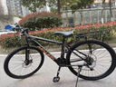 金武端自行車(chē)學(xué)生12到18歲山地車(chē)24寸成年人變速越野單車(chē)青少年賽車(chē)男女 旗艦輻條輪|磨砂黑 26寸21速 曬單實(shí)拍圖