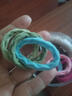 高彈力無(wú)接縫發(fā)圈不傷發(fā)新款海鹽藍多巴胺皮筋扎頭發(fā)頭繩高馬尾 多巴胺混裝【10條】五顏六色 曬單實(shí)拍圖