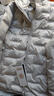 波司登（BOSIDENG）鵝絨羽絨服女士秋冬季輕薄連帽寬松短款內膽百搭保暖外套 【店長(cháng)推薦】700+蓬鵝絨-巖石灰-格雷系【卡碼拍大】 M 165/88A 體重約125-140斤 曬單實(shí)拍圖