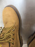 森馬（senma）高幫馬丁靴系帶時(shí)尚百搭舒適工裝靴男靴 619313602 咖喱黃 43碼 曬單實(shí)拍圖