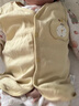 童泰（TONGTAI）嬰兒馬甲春秋季純棉寶寶衣服男童外出坎肩女童馬夾上衣黃色73cm 曬單實(shí)拍圖