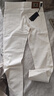 白色牛仔褲男修身小直筒萊賽爾夏季高端休閑商務(wù)彈力潮牌九分褲子 CJ-A168白色長(cháng)褲 31 =2尺4 曬單實(shí)拍圖