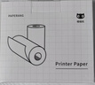 喵喵機官方不干膠熱敏打印紙可粘貼79*30mm(一盒3卷)不含雙酚A家用便攜照片熱敏打印機耗材 適用P3機型 曬單實(shí)拍圖