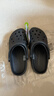 卡駱馳（CROCS）貝雅洞洞鞋沙灘鞋|10126 白色-100    39 (240mm)   曬單實(shí)拍圖
