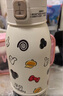 孕貝便攜式恒溫杯F18Y/F55 恒溫水壺燒水杯嬰兒外出沖奶恒溫水杯500ml 曬單實(shí)拍圖