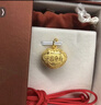 周生生黃金吊墜 足金長(cháng)命鎖寶寶禮物不含項鏈09300P 計價(jià) 3.25克 曬單實(shí)拍圖