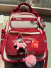 Jeep兒童書(shū)包小學(xué)生3-6年級減負護脊防下墜男女生大容量雙肩包 磚紅色 曬單實(shí)拍圖