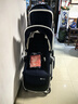 昆塔斯（Qtus）Q11嬰兒車(chē)可坐可躺雙胞胎高景觀(guān) 雙向雙子新生兒童嬰兒車(chē) 藏青色-雙座 曬單實(shí)拍圖
