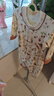 女寶寶連體衣韓版春秋四季純棉長(cháng)袖衣服公主碎花爬服打底嬰兒哈衣 花領(lǐng)田園兔 80cm 建議22斤內穿 曬單實(shí)拍圖