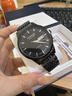 冠琴（GUANQIN）手表男士全自動(dòng)機械表防水夜光國潮男表瑞士品質(zhì)休閑商務(wù)氣質(zhì)腕表 優(yōu)雅穩重全黑黑面 曬單實(shí)拍圖