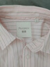 優(yōu)衣庫女裝男裝牛津紡箱型條紋襯衫/長(cháng)袖合作款483601 11 粉紅色 2XL 曬單實(shí)拍圖