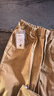 馬登工裝美式復古Easypants卡其休閑褲男士寬松直筒束腳長(cháng)褲子男春 卡其色 L 曬單實(shí)拍圖