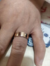 卡地亞（Cartier）戒指男女同款 LOVE情侶對戒結婚婚戒送愛(ài)人女友老婆結婚生日禮物 B4084800 18K玫瑰金色 5.5mm 58 曬單實(shí)拍圖
