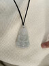 中國黃金（CHINA GOLD）翡翠觀(guān)音菩薩吊墜男士玉石玉墜項鏈生日情人節生日禮物送女朋友 【今/次日達】翡翠觀(guān)音項繩+玉珠（大版） 曬單實(shí)拍圖