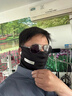 目丸防曬面罩男遮全臉護頸騎行男士圍脖冰絲脖套夏季男款戶(hù)外遮陽(yáng)釣魚(yú) 黑色【單面罩】 曬單實(shí)拍圖