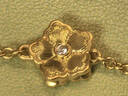 JEMPER君佩富貴牡丹古法黃金鉆石五花手鏈女節日禮物官方正品 金重約10.8g 曬單實(shí)拍圖