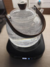 蘇泊爾（SUPOR）耐高溫玻璃提梁壺蒸煮泡養生壺普洱白茶煮茶器家用簡(jiǎn)約辦公泡茶壺 電陶爐升級款+煮茶壺1300ml 曬單實(shí)拍圖
