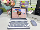 [藍牙磁吸套組]小米平板保護套6/7pro藍牙鍵盤(pán)保護殼紅米Se11寸紅米pad2全包鍵鼠套裝皮套小米567 【熏草灰+鍵盤(pán)+鼠標】筆槽款 小米平板7/7pro【11.2英寸】 曬單實(shí)拍圖