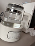 摩飛電器（Morphyrichards）全玻璃恒溫水壺嬰兒調奶器家用恒溫壺沖奶泡奶機調奶器MR5602 椰奶白 1.2L 【咨詢(xún)團購更優(yōu)惠】 曬單實(shí)拍圖