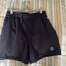 阿迪達斯（adidas）女子高腰寬松休閑運動(dòng)短褲IA5014 黑色 M 曬單實(shí)拍圖