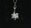 銀千惠999純銀雪花項鏈女款高級感輕奢吊墜214情人節生日禮物送女友老婆 足銀雪花項鏈/升級加大加厚雪花+商家配送/免費刻字 鑲施華洛世奇鋯/女生女士禮物/高端玫瑰花禮盒 曬單實(shí)拍圖