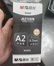 晨光（M&G）黑色按動(dòng)圓珠筆A2三角桿中油筆0.7mm順滑油筆圓珠筆辦公簽字筆ABPW3002B 40支 曬單實(shí)拍圖