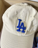 MLB帽子男女棒球帽生日禮物四季軟頂鴨舌帽3ACP6601N-07BGS 曬單實(shí)拍圖