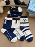 Jeep兒童襪子春夏季100%純棉10A抗菌防臭防螨男寶寶中筒青少年中大童 曬單實(shí)拍圖
