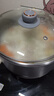 梅特德菲多功能電炒鍋電熱鍋電火鍋電蒸鍋電煮鍋蜂窩不粘鍋萬(wàn)能鍋（新疆西藏不發(fā)刀） 4.5L 曬單實(shí)拍圖