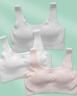 浪莎少女內衣發(fā)育期女童初中生高中學(xué)生文胸無(wú)痕抗菌薄款小背心2件裝L 曬單實(shí)拍圖