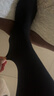 貓人（MiiOW）假透肉女士光腿神器打底褲襪女2025年新款春秋連腳美腿絲襪2黑 曬單實(shí)拍圖
