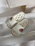 百慕傾臣浴室速干拖鞋女蘑菇2026新款洗澡專(zhuān)用漏水防滑室內家居eva涼拖夏 白色蘑菇 38-39 正碼【內長(cháng)240mm】 曬單實(shí)拍圖