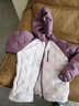 ASK JUNIOR童裝兒童輕薄羽絨服男童女童25冬裝防風(fēng)保暖連帽外套 粉色 170 曬單實(shí)拍圖