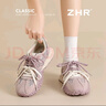 ZHR德訓鞋女2026新款軟底時(shí)尚女鞋時(shí)尚厚底運動(dòng)鞋女 KS110 香芋紫 40 曬單實(shí)拍圖