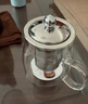 金灶（KAMJOVE）泡茶壺飄逸杯 耐熱玻璃茶具功夫辦公室花茶壺 茶水分離杯茶壺家用 A-02 500ml 曬單實(shí)拍圖