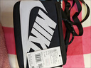 耐克NIKE單肩包/斜挎包中性鞋盒包NIKE休閑包FN3059-010黑白均碼 曬單實(shí)拍圖