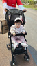 好孩子口袋車(chē) 超輕便嬰兒推車(chē) 可坐可躺可登機寶寶傘車(chē)兒童遛娃神器 3S-R黑灰色贈出行禮包[海綿推把] 曬單實(shí)拍圖