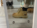 Dickies【明星同款】情侶馬丁靴男靴復古大黃靴時(shí)尚工裝靴 土黃 41 曬單實(shí)拍圖