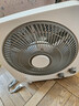 美的（Midea）【國家補貼】轉頁(yè)電風(fēng)扇  鴻運轉葉頁(yè)桌面風(fēng)扇 家用電風(fēng)扇輕音搖頭大風(fēng)量宿舍臥室小風(fēng)扇 【12吋臺式30CM自動(dòng)導風(fēng)鴻運扇】國家補貼 曬單實(shí)拍圖